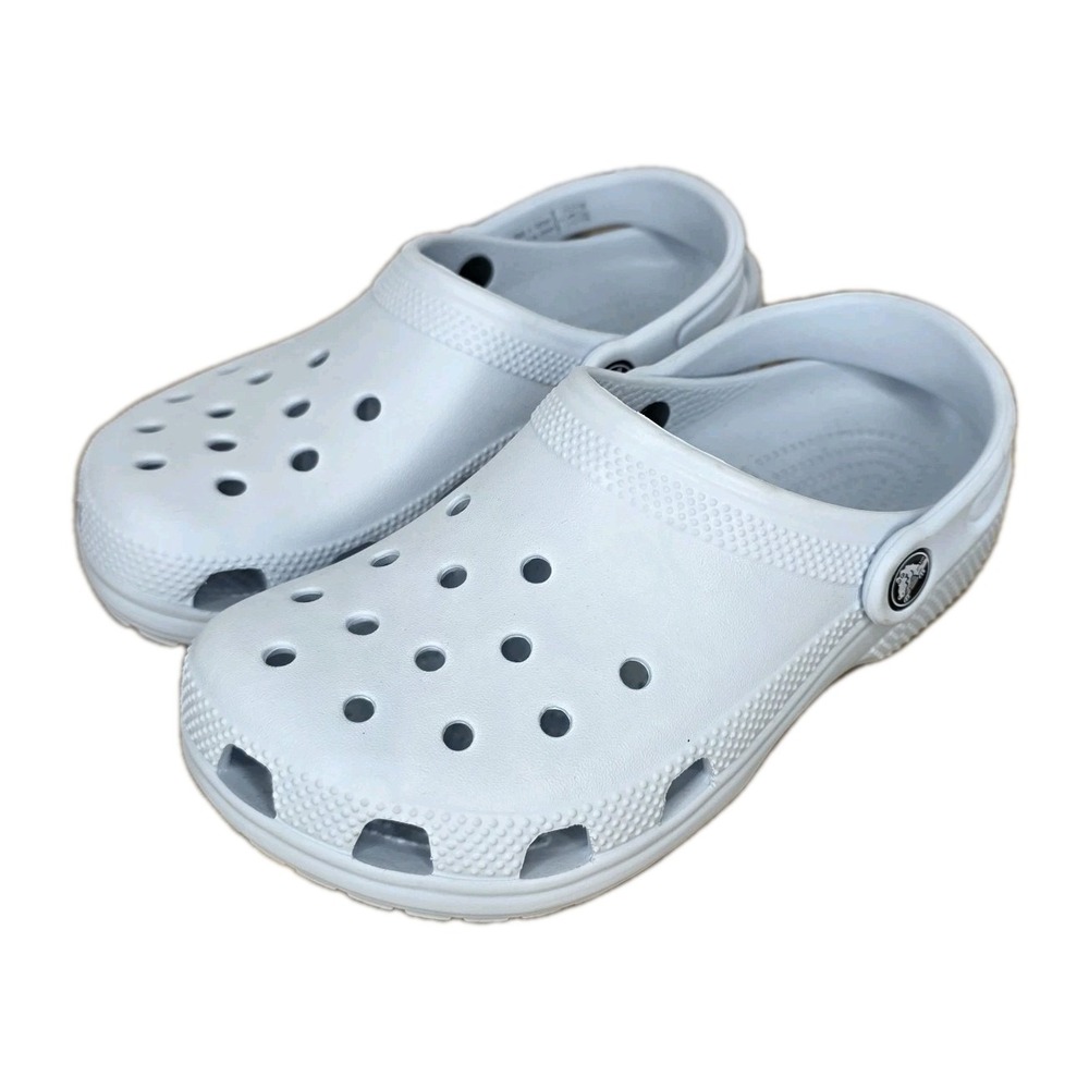 Crocs Brand Classic Clog Light Pastel Blue Unisex Size J 2 Youth Juniors Kids